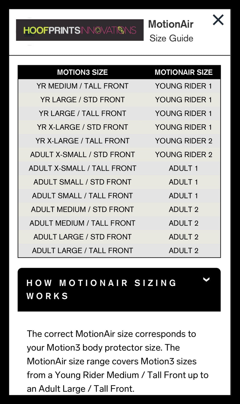 Racesafe Motion Air