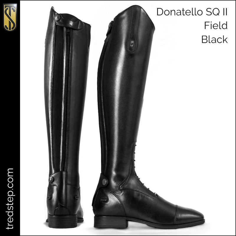 Tredstep Donatello SQ II Field Tall Boots Black