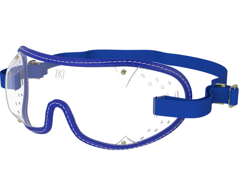 Kroop's Triple Slot Clear Racing Goggles