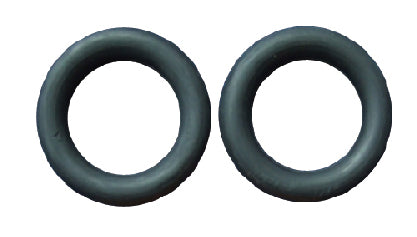 Peacock Rubber Rings (Pair)